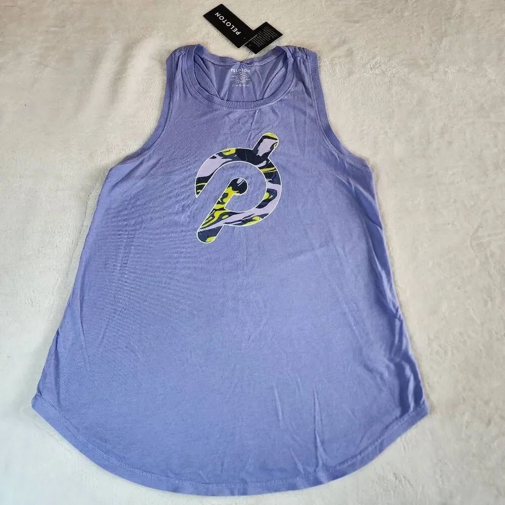 Peloton Women's Race Tank With Graphic Size XS New With Tags